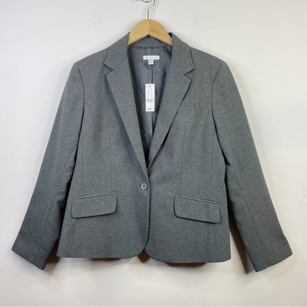 Classic Gray Women's Blazer Jacket